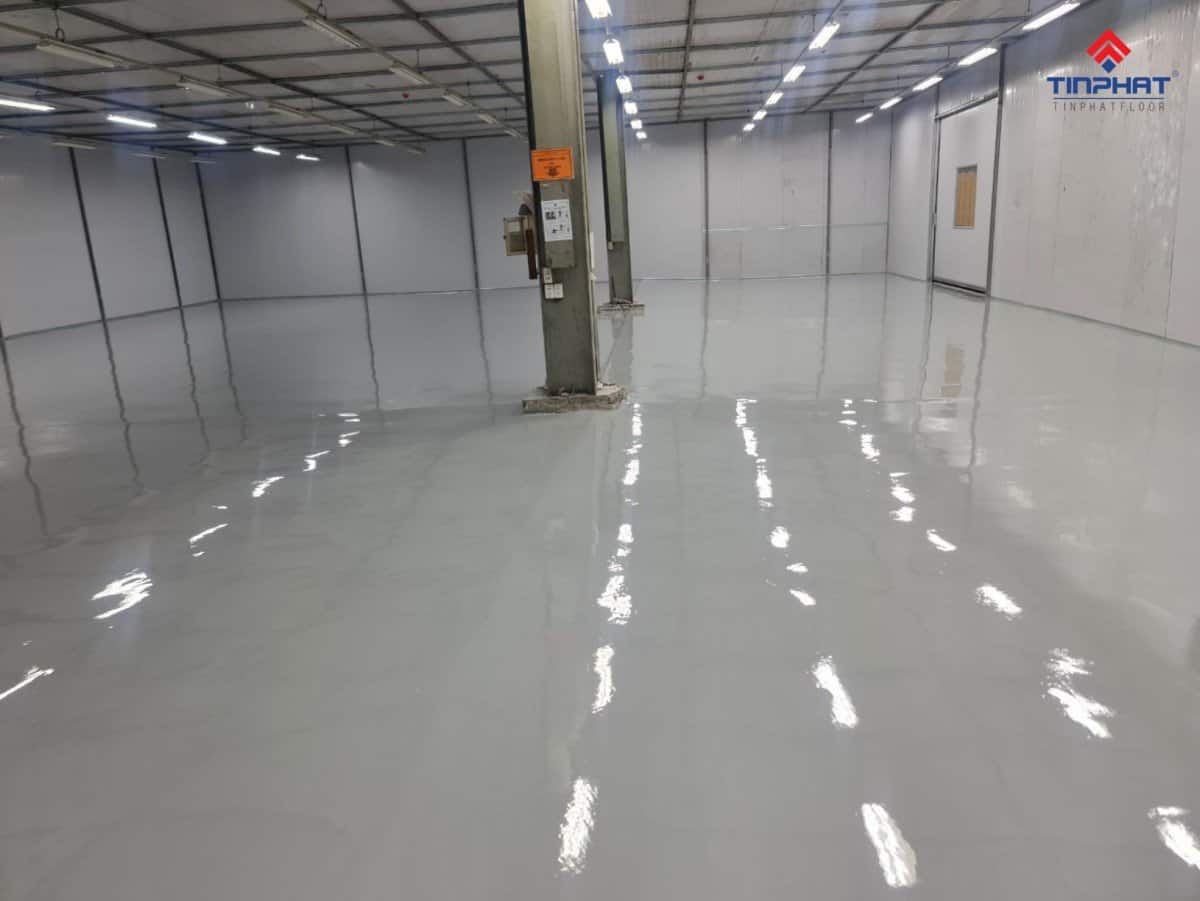Tìm hiểu quy trình sơn epoxy nền nhà xưởng hiệu quả